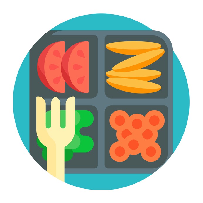 See more icon inspiration related to lunch, meal, food, diet, fruit, salad, box, food and restaurant, lunch box, healthy food, forks, container and vegetables on Flaticon.