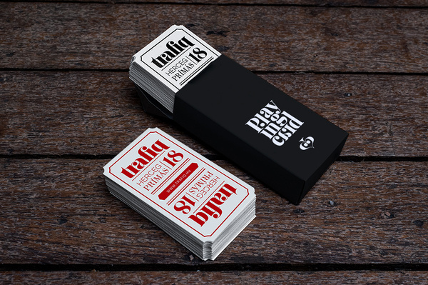 Trafiq « Kiss Miklos #branding #playing #identity #collateral #cards