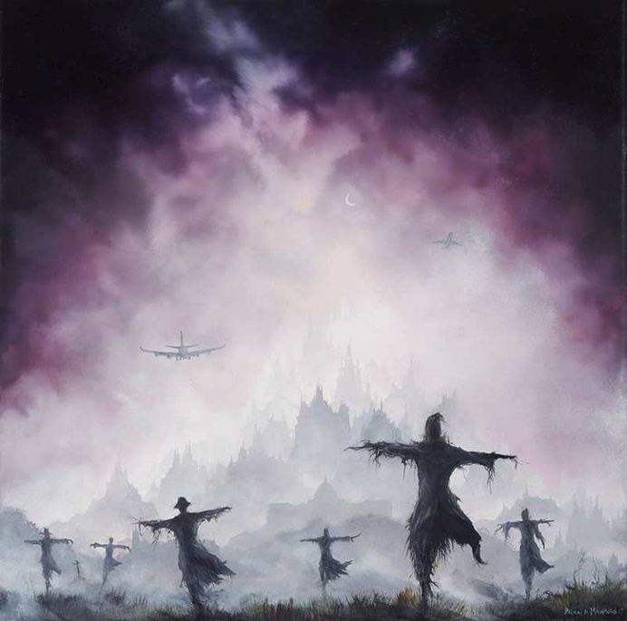 Axiom: Oil Paintings of Foggy Landscapes by Brian Mashburn