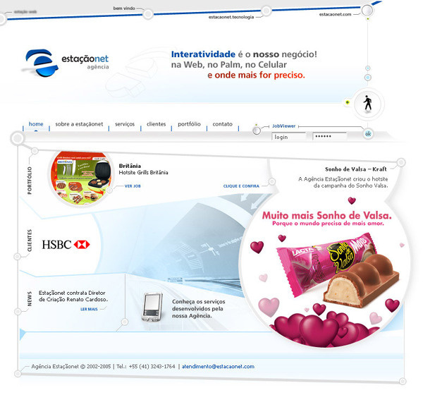 estacaoNet #webdesign
