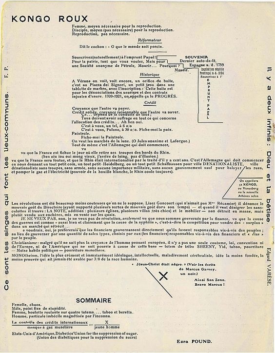 Dada Periodicals - 391 - Francis Picabia