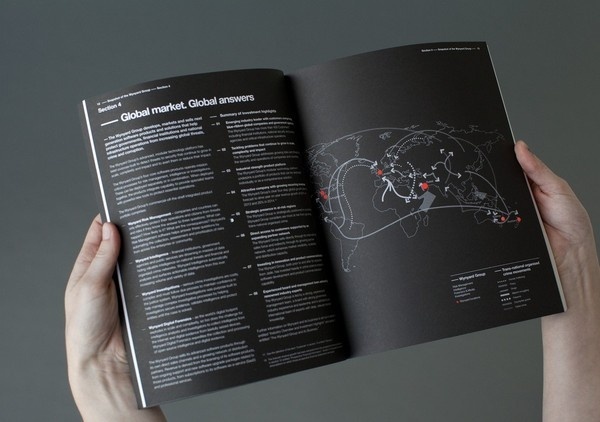 Brochure design idea #262: Best Awards Insight. / WYNYARD GROUP IPO #infographic #design #graphic #print #map #spread #brochure