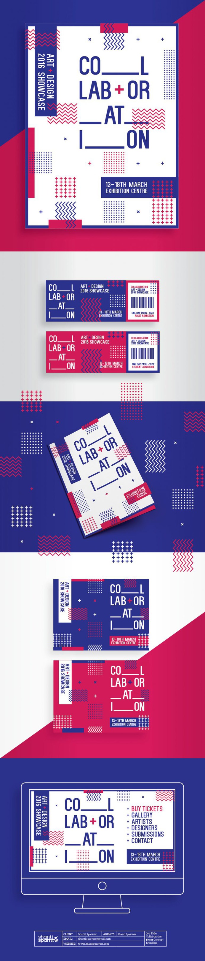 Collaboration Exhibition Branding