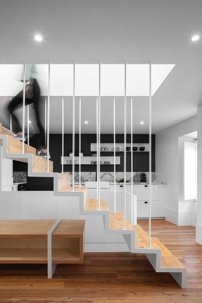 Rehabilitation and Expansion of a House in the Historic Center of Leiria, Portugal
