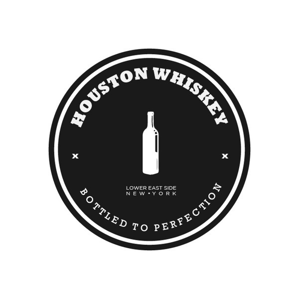 Houston Whiskey #logo #circle #branding #typography