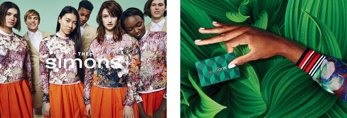 The simons is a luxury branding that includes beautiful stationary and other materials such as corporate design business cards as part of an graphic identity designed by studio Cossette. Find more of the most beautiful designs on mindsparklemag,com