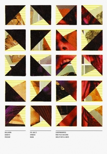 SCOTT CAMPBELL #abstract #triangle #poster