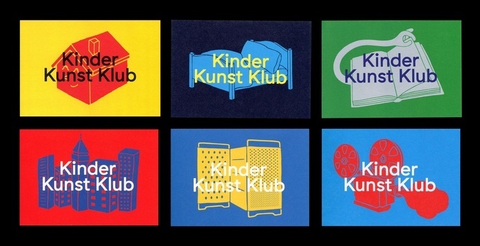 Kinder Kunst Klub | Grilli Type | Independent Swiss Type Foundry | Free Trial Fonts #illustration #typography