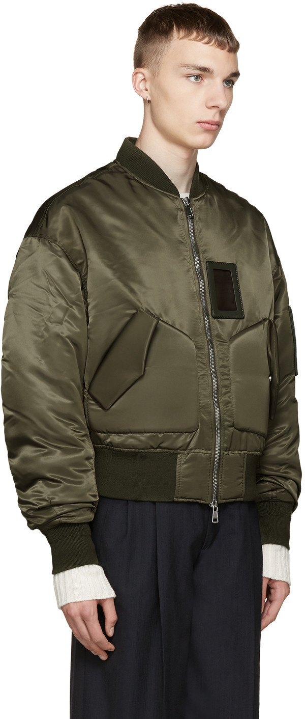 Juun J Green Bomber via ssense