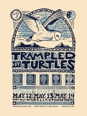 Trampled by Turtles - Colorado (Multi City) - Classified Ads #screen #print