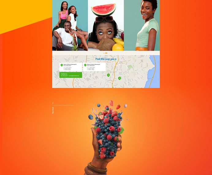 Bia — Web on Behance