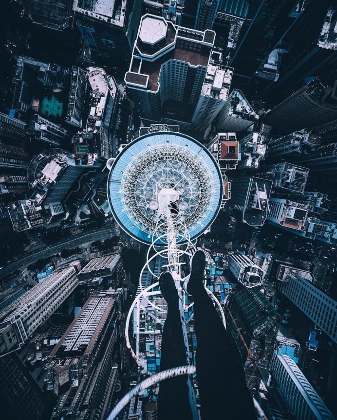 Terrifying Rooftop Photography From The Futurescapes of Shanghai by Jennifer Bin