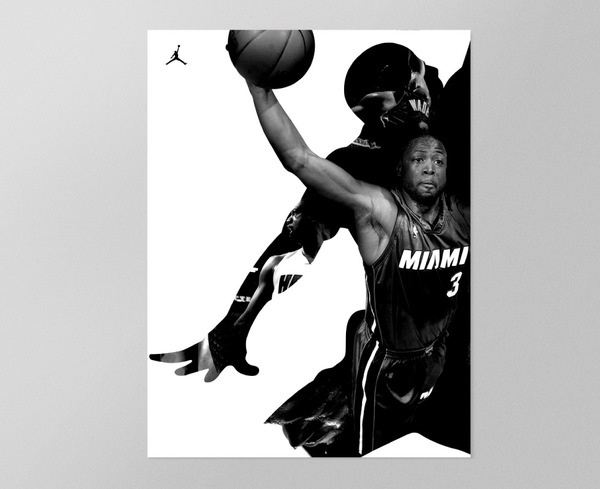 Character | Branding #jordan #wade #nba #miami
