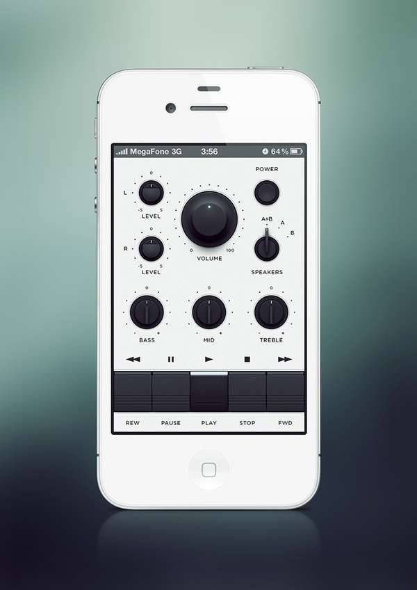 User interface inspiratie #iphone #app #interface #ui
