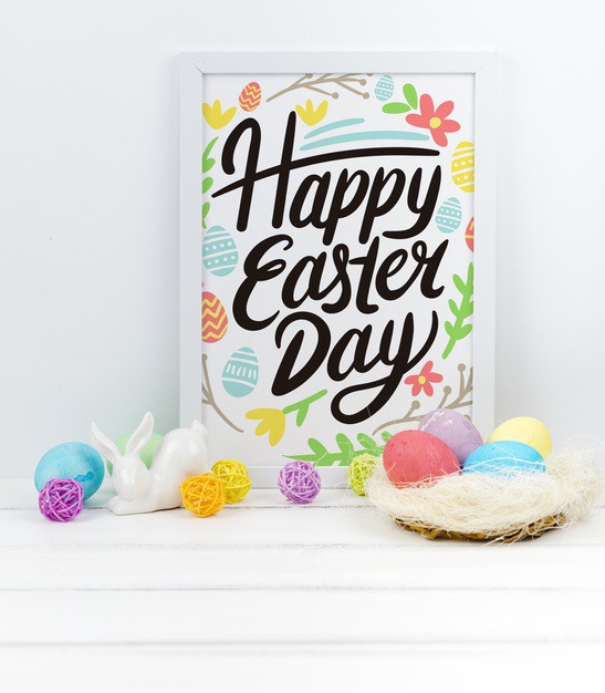 Happy easter day Free Psd. See more inspiration related to Flower, Mockup, Floral, Card, Template, Leaf, Typography, Spring, Leaves, Celebration, Happy, Font, Holiday, Mock up, Easter, Religion, Rabbit, Egg, Calligraphy, Lettering, Traditional, Greeting card, Bunny, Up, Day, Greeting, Cultural, Tradition, Mock, Seasonal and Paschal on Freepik.