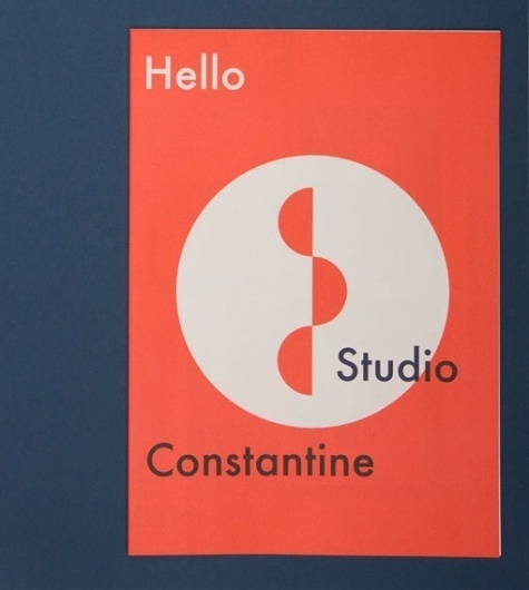 design work life » Studio Constantine: Stationery and Promotional Materials #design #poster