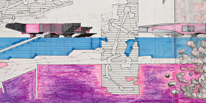 Lukas Goebl City of Beautiful Bodies I – III #urban #graphic