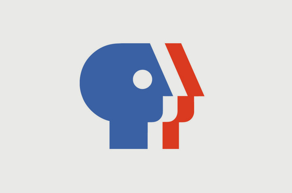 PBS Brand Logo Designed (1983) by Chermayeff & Geismar, Inc #logo
