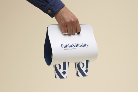 Varia — Design & photography related inspiration #coffe #branding #go #minimal #pablo #logo #hand #to #typography