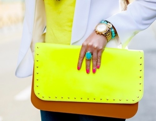 Style / ... #clutch #colourful #style