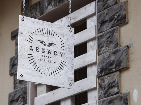 LEGACY Cap Co. // Branding on Behance #logomark #apparel #branding #retro #texture #brand #identity #gold #logo #trend #style