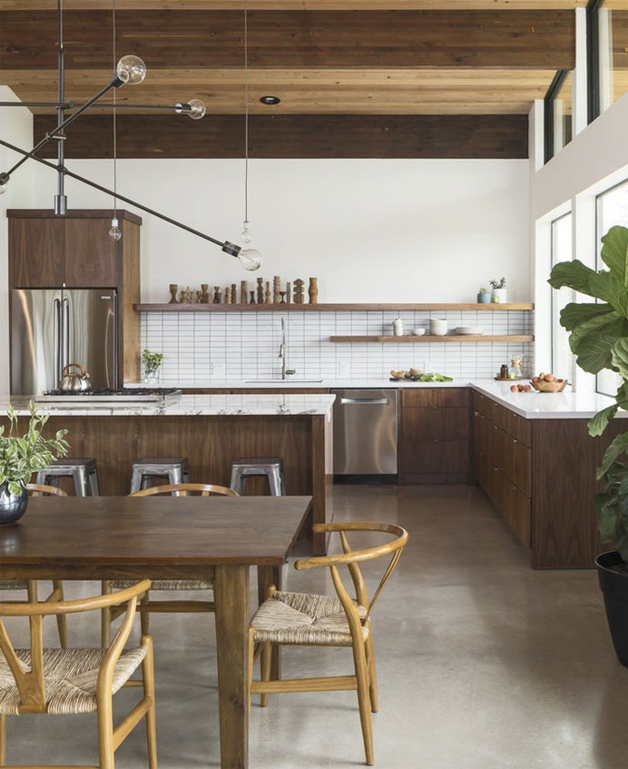 65 Adorable Mid Century Modern Kitchen Ideas