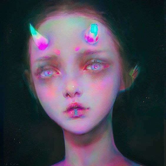 I love when I'm just browsing around the net and something makes me stop in my tracks....It's extremely exciting! This one did that to me it's a special little piece by @yanjunchengart - Enjoy! #beautifulbizarre #beautifulbizarremagazine #art by beautifulbizarremagazine