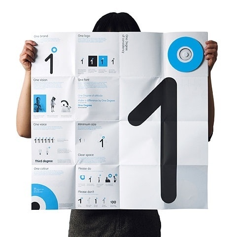 FFFFOUND! | One Degree on the Behance Network #grid #identity