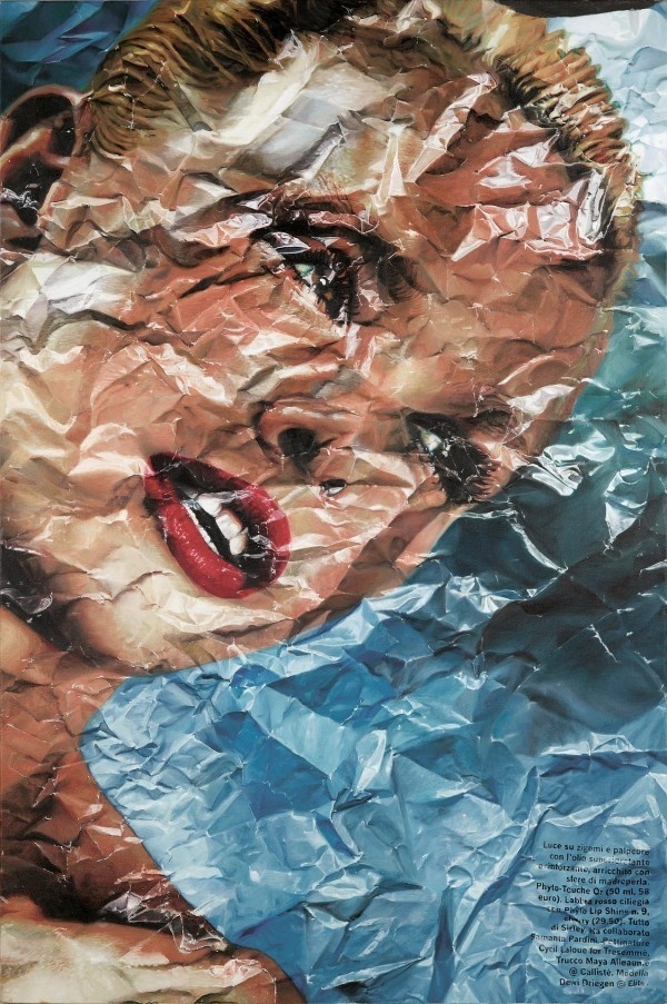 photorealistic fashion spread paintings 3 #painting #paintings