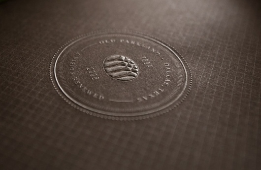 Old Parkland - Tractorbeam® | Strategy | Design | Advertising | Marketing | Not About Tractors / Bench.li #branding #enclosure #print #design #graphic #emblem #seal #identity #logo