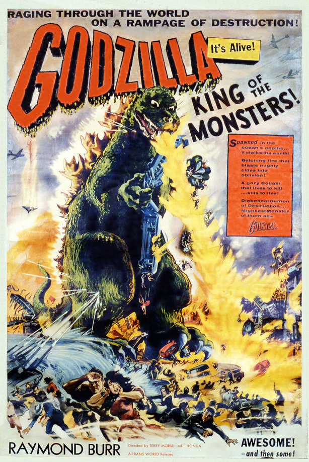 vintage #godzilla poster
