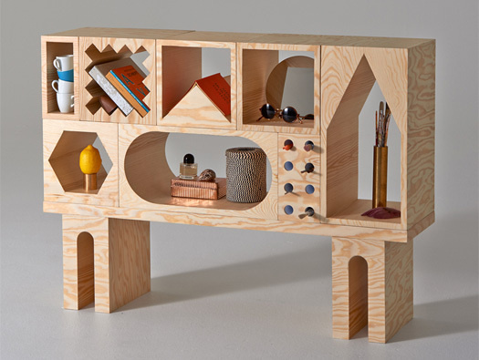 ROOM Collection Furniture System by Erik Olovsson & Kyuhyung Cho #plywood #furniture