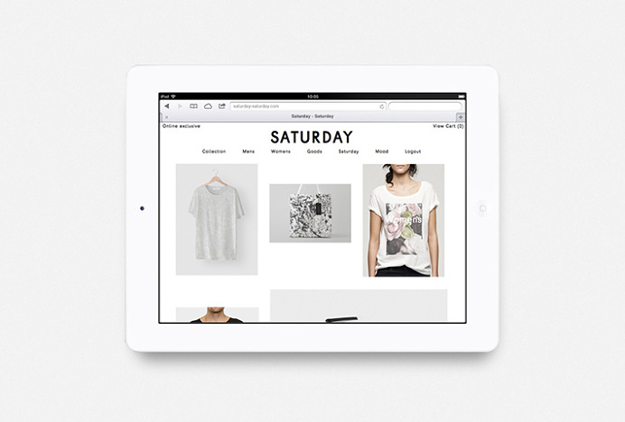 Saturday Saturday by Bureau Burger #web design #website