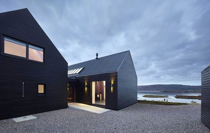 Skye Island house inspired by Scottish farm barns - HomeWorldDesign (9) #scotland #architecture