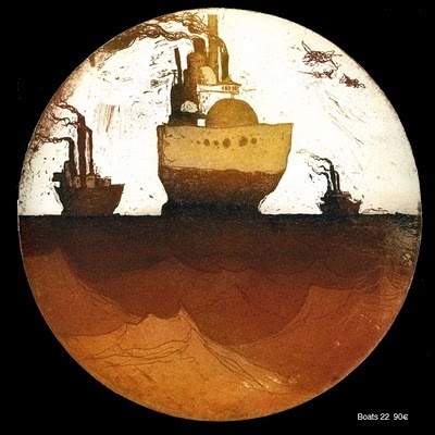 mercredi 2 juin 2010 #lithography #sea #boat