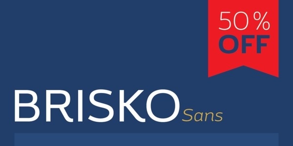 Brisko Sans™ Webfont #fonts #typeface