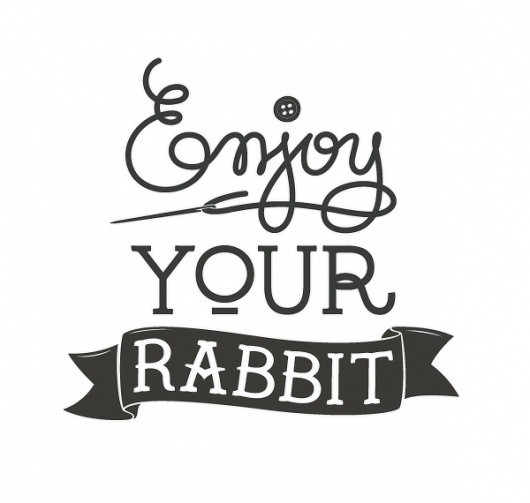 Enjoy your rabbit! on the Behance Network #typogrphy #tipografia #conejo #eyr #enjoy #type #elvira #rabbit