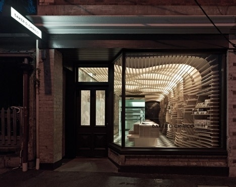 Dezeen » Blog Archive » Baker D Chirico by March Studio #interior #bakery #design #faade #architecture