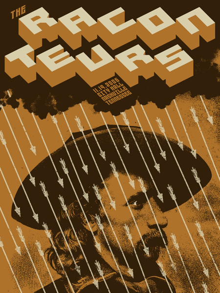 The Raconteurs - Gig Poster