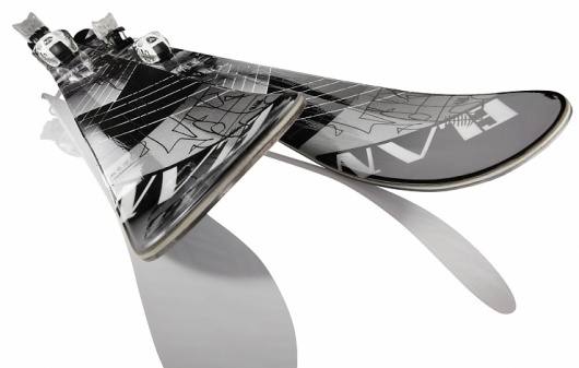 Elan Puzzle TBT ski | vbg.si - creative design studio #design #snow #ski