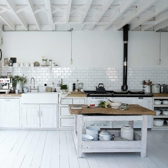 Reclaimed Wood In Kitchens | Apartment Therapy #cucina #kitchen