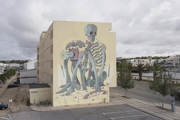 mural, Aryz