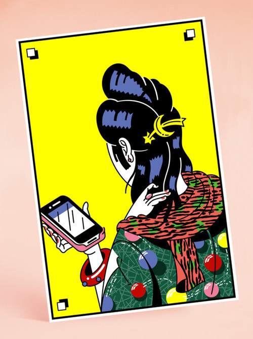 studio alte #illustration #phone
