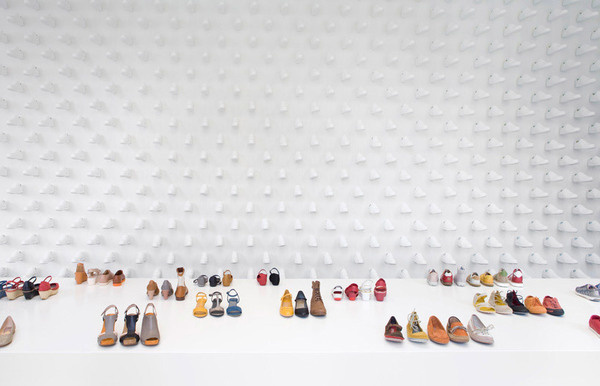 camper store nendo #nike #shoes #retail