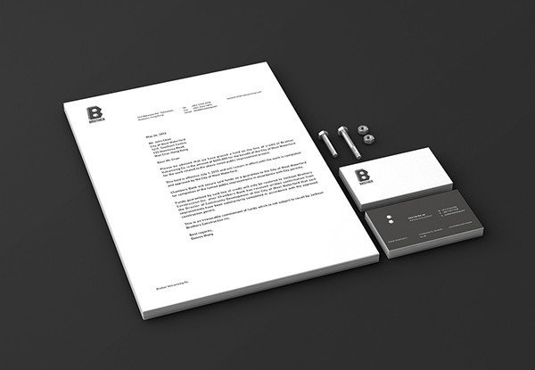 Brother branding on Behance #business #stationary #branding #card #design #letterhead