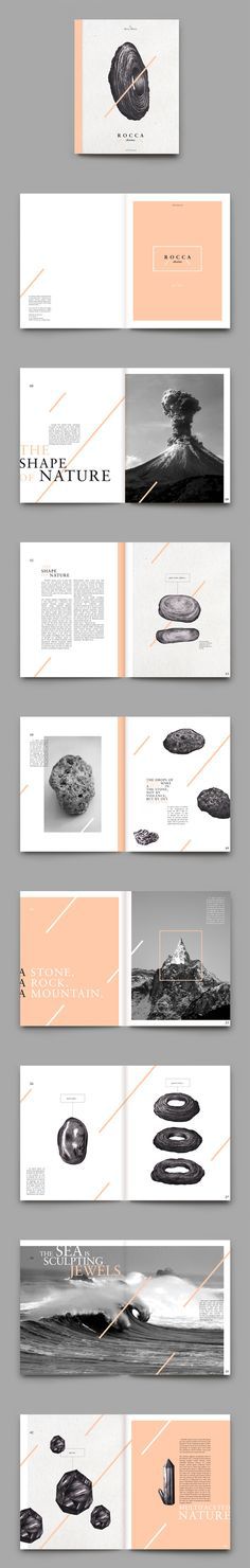 R O C C A stories / magazine layout design