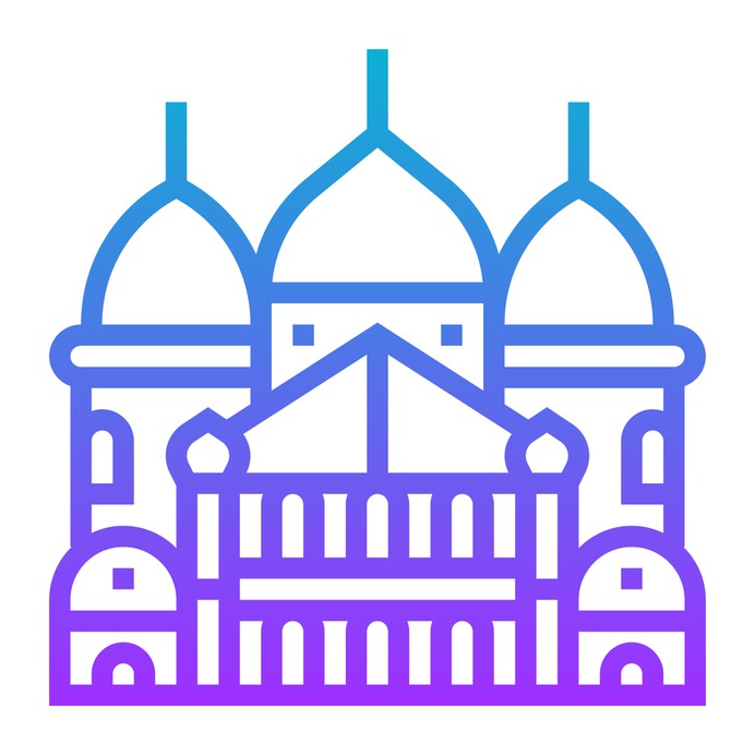 See more icon inspiration related to church, architecture and city, architectonic, catholic, tradition, landmark, religious, religion, cathedral, buildings, monuments, monument and building on Flaticon.