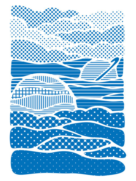 Summer Solstice Art Print by Joe Van Wetering | Society6 #pattern