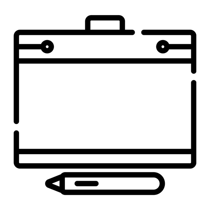 See more icon inspiration related to draw, wacom, tablet, graphic tablet, art and design, ui, edit tools, graphic design, drawing tablet, illustration, electronics, device, digital, interface, pen, drawing and technology on Flaticon.