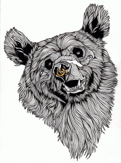 TheBears No.1 - Luke Dixon Artist #duke #illustration #lixon